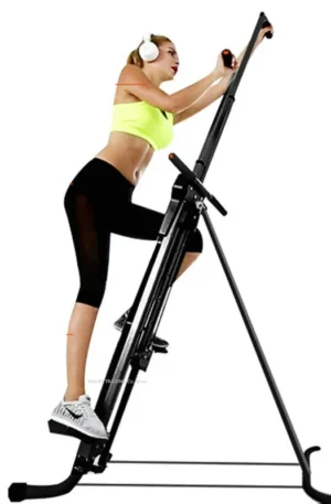 Maxi Climber Vertical Climber Combines Resistance Training and Cardio for a Full Body Workout Exercise Machine Stair Stepper