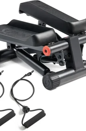 Steppers Exercise at Home, Stair Step Workout Machine With Resistance Bands, FullCardio Equipment, Optional Smart