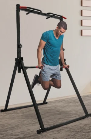 Adjustable Pull Up Bar Triangular Pull-up Station Multi functional Horizontal Bar Gym Strength Training Equipment for Indoor